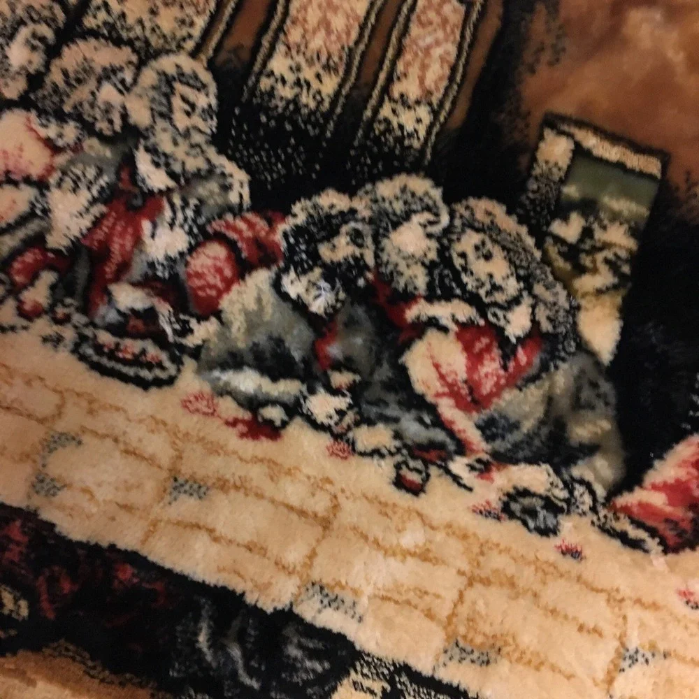 The Last Supper Tapestry  Vintage 18